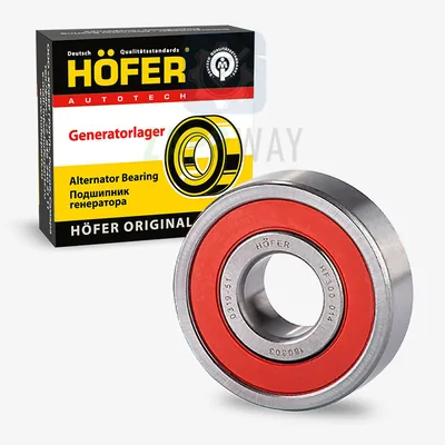Подшипник генератора 2110 большой 6303 Hofer