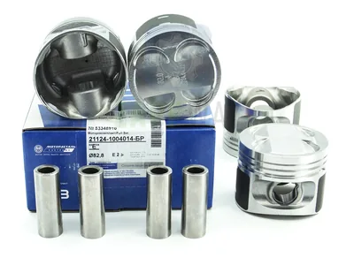 Поршни 21124 (21124-1004014-БР "E") 82.8, E (с пальцем) МоторДеталь