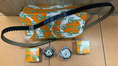 РемКомплект ГРМ 1119, 2170, 2190 16кл. (ролики + ремень тефлон Dayco) CORAM