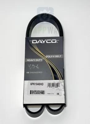 Ремень генератора VESTA (с конд.) 6PK1040HD Dayco