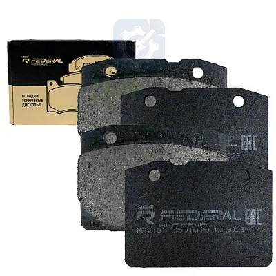 Колодки тормозные передние FR2101-3501090 дисковые |5| Federal Reserve