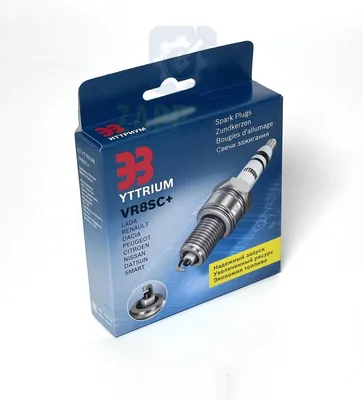 Свечи 2190, LARGUS (с дв. 11182 8кл.), VESTA (c дв. H4M) "YTTRIUM" ЭЗ