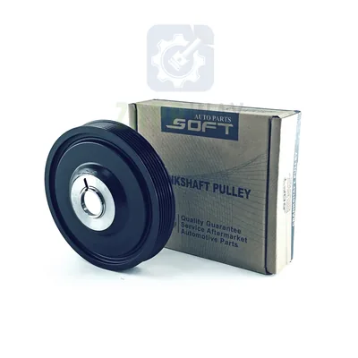 Шкив коленвала Largus, Renault (123033245R, 8200185800) SOFT AUTO PARTS