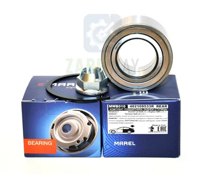 Подшипник задней ступицы (установочный комплект) DUSTER 4x4 Marel