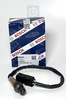 Датчик кислорода (лямбо-зонд, 4-х контактный) "537" Bosch