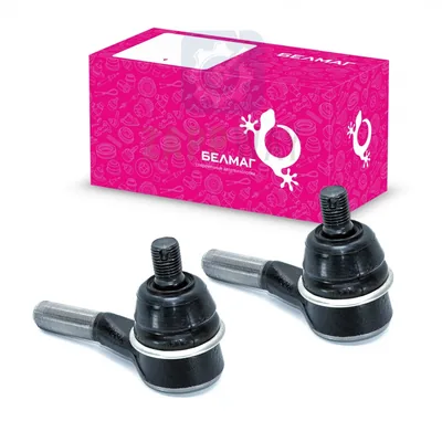 Наконечник крайней тяги рулевой трапеции наружный ВАЗ 2101 "Оригинал" (2 шт.) БелМаг