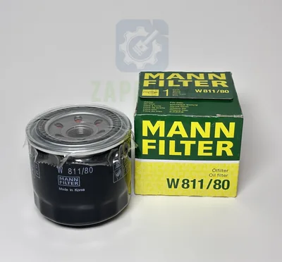 Фильтр масляный KIA RIO, HYUNDAI SOLARIS MANN