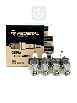 Свечи зажигания 2101.3707010.WPR01 карбюратор (4 шт) |33| Federal Reserve
