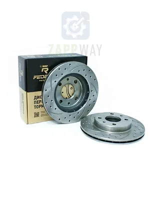 Диск тормозной передний ВАЗ 2110-12 (8V, 2 шт) Sport Federal Reserve