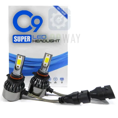 Лампа светодиодная HB3 6000K SUPER LED C9