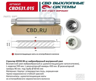 Стронгер жаброобразный внутренний узел CBD