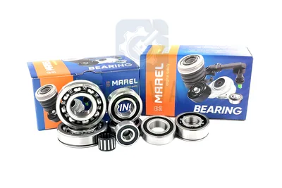 РемКомплект подшипников КПП 2101, 2121, 2123  5-и ступ. (компл.: 8шт) Marel