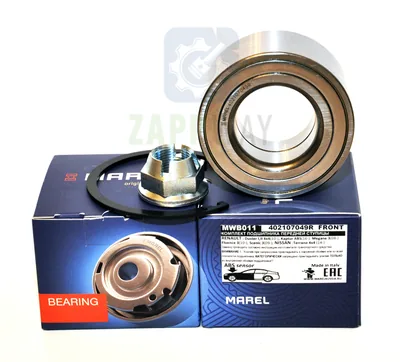 Подшипник передней ступицы (установочный комплект, встроенный ABS-Sensor) DUSTER Marel