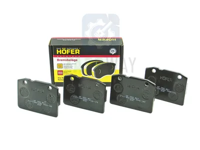 Колодки тормозные передние 2101   HOFER 2107