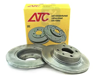 Диск тормозной передний (АТС 2108) R13 (2 шт) |168| АТС