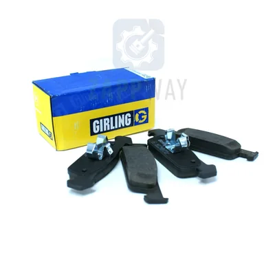 Колодки тормозные передние Renault (6120182) GIRLING