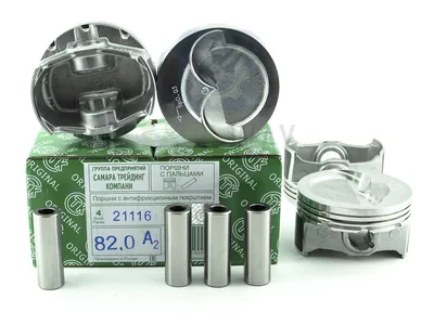 Поршни Granta (21116-1004015-A) 82.0, A (с пальцем) СТК