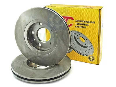 Диск тормозной передний Renault Duster (АТС 2502-01) вентилируемый (2 шт) АТС