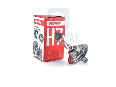 Лампа галогенная (BH1300) H7, PX26d, 12V, 55W, 3250K FENOX