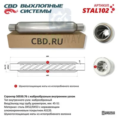 Стронгер жаброобразный внутренний узел CBD