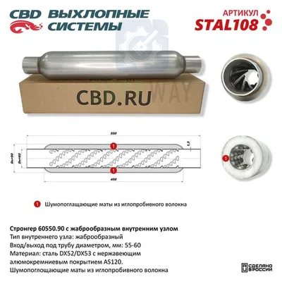 Стронгер жаброобразный внутренний узел CBD