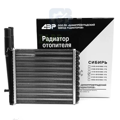 Радиатор отопителя (2111-8101060-173) повыш. теплоотдача (Сибирия) |10| ДЗР