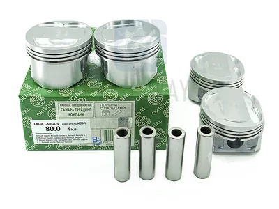 Поршни Largus (К7М-AP-B) 80.0, B (8V) с пальцем СТК