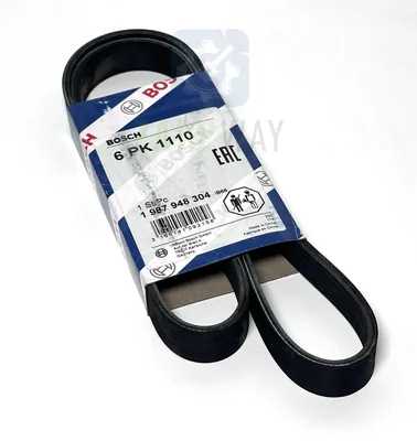 Ремень генератора 2110-2170 (с ГУРом) 6PK1110 Bosch