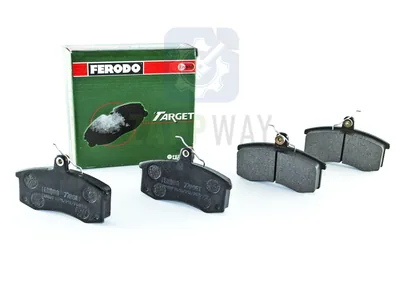 Колодки тормозные передние 2108 (дисковые) TAR 527 B FERODO Target