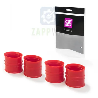 Муфта ресивера (компл.: 4шт) 2112 (красный силикон) "DRIVE" CS20