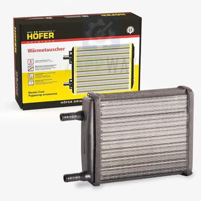 Радиатор отопителя ГАЗ 3302, 2705 (D=16мм, до 2003 г.) Hofer