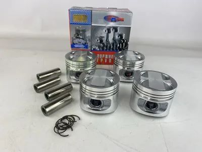 Комплект поршней с пальцем и кольцами 21124 82.4 C - ТДМК