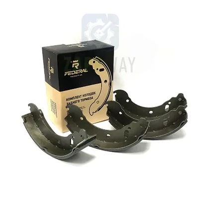 Колодки тормозные задние Газель FR3302-3502090-02 барабанные, усил. констр. Federal Reserve
