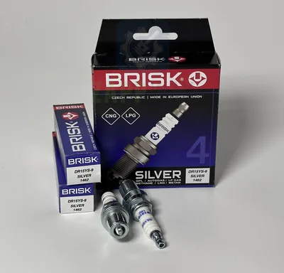 Свечи 2110-2112 инж. 16кл. (под газ) "SILVER" BRISK
