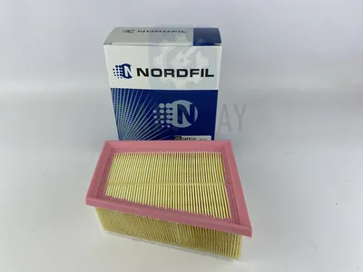 Фильтр воздушный с предочистителем Nordfil - Largus, Nissan Almera G15, Terrano III (D10), Renault Clio II,  Symbol, Duser I,