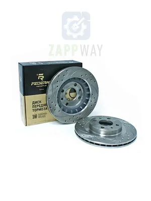 Диск тормозной передний ВАЗ 2112, Kalina, Priora (16V, 2 шт) Sport Federal Reserve