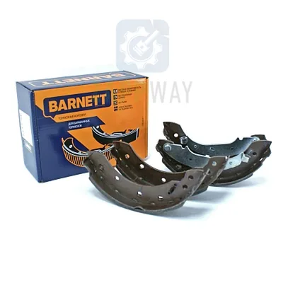 Колодки тормозные задние барабанные Renault Logan I,  Laguna I, Peugeot 306 BARNETT