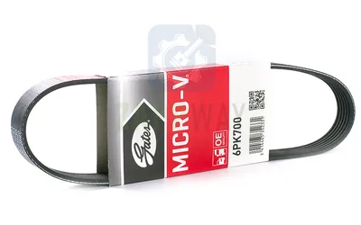 Ремень генератора 2108-2110 8кл. 6PK700 Gates