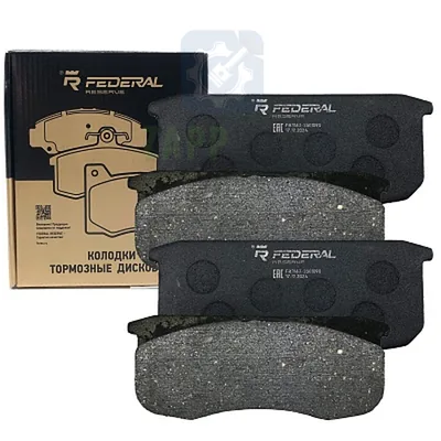 Колодки тормозные передние УАЗ FR3160-3501090 дисковые |5| Federal Reserve
