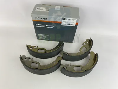 Колодки тормозные задние барабанные LADA под ABS для ВАЗ 1118, 2170