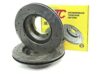 Диск тормозной ГАЗ 3302 Газель (АТС 3302-05) перфор., вентил., проточ. (2шт) АТС