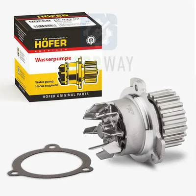 Насос водяной 2108, 2110 8кл. (с металлической крыльчаткой) Hofer