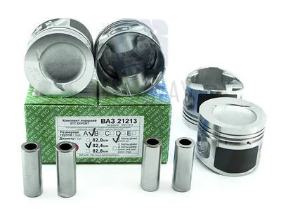 Поршни Niva (21213-1004018-AP-A-EXP) 82.4, A (с пальцем) Export СТК
