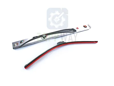 Щетка стеклоочистителя бескаркасная (WB60210) крючок, 60см (24") FENOX