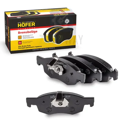 DBL - Колодки тормозные передние Hofer - Largus 8кл