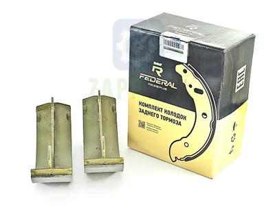 Колодки тормозные задние Газель FR3302-3502090 барабанные Federal Reserve