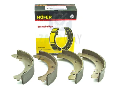 Колодки тормозные задние барабанные 2101   HOFER N