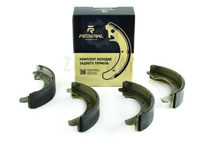 Колодки тормозные задние FR2108-3502090 барабанные |10| Federal Reserve
