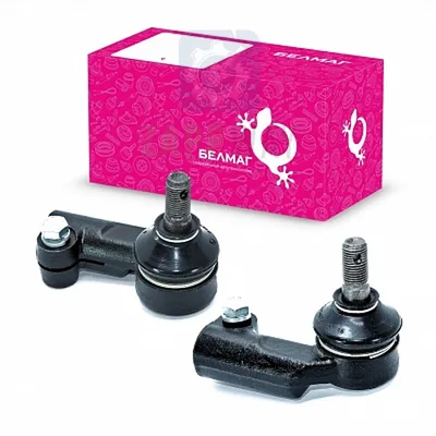 Наконечник тяги рулевой трапеции наружный прав/лев ВАЗ 1118 "Оригинал" (2 шт.) БелМаг