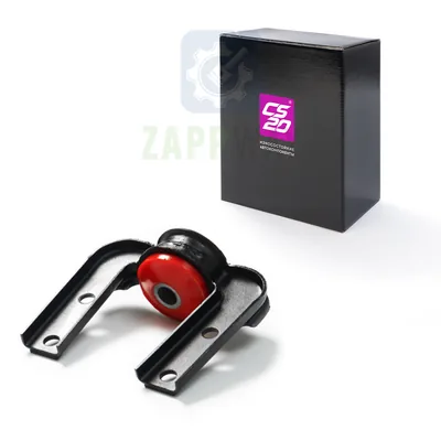 Кронштейн растяжки (краб) ВАЗ 2190 Granta, Kalina 2, Datsun (красный полиуретан) "DRIVE" CS20